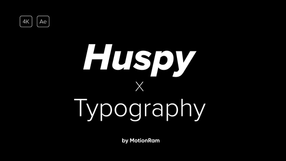 Huspy Typography 1.0