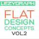 Flat Design Concepts Vol.2 - VideoHive Item for Sale