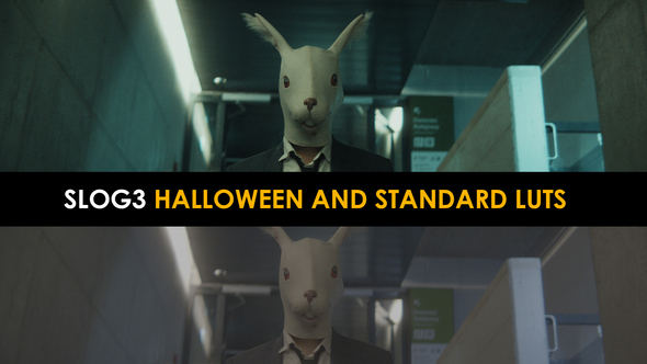 Slog3 Halloween And Standard LUTs for Final Cut