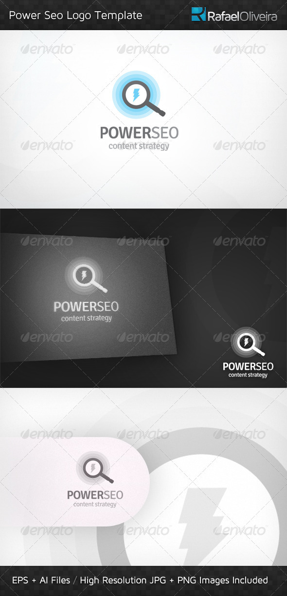 Power SEO Logo Template - Abstract Logo Templates