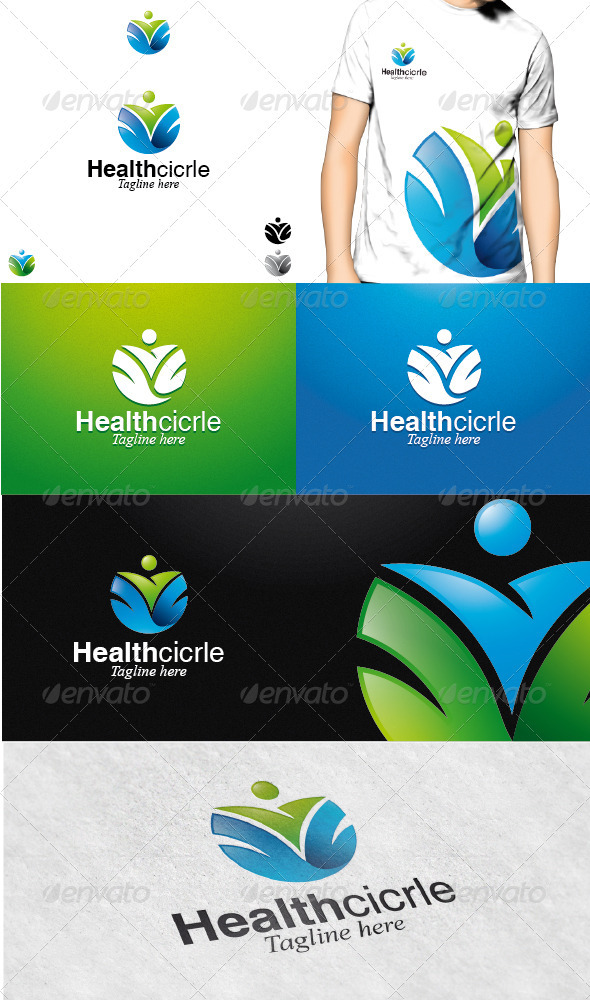 Health Circle Logo - Nature Logo Templates