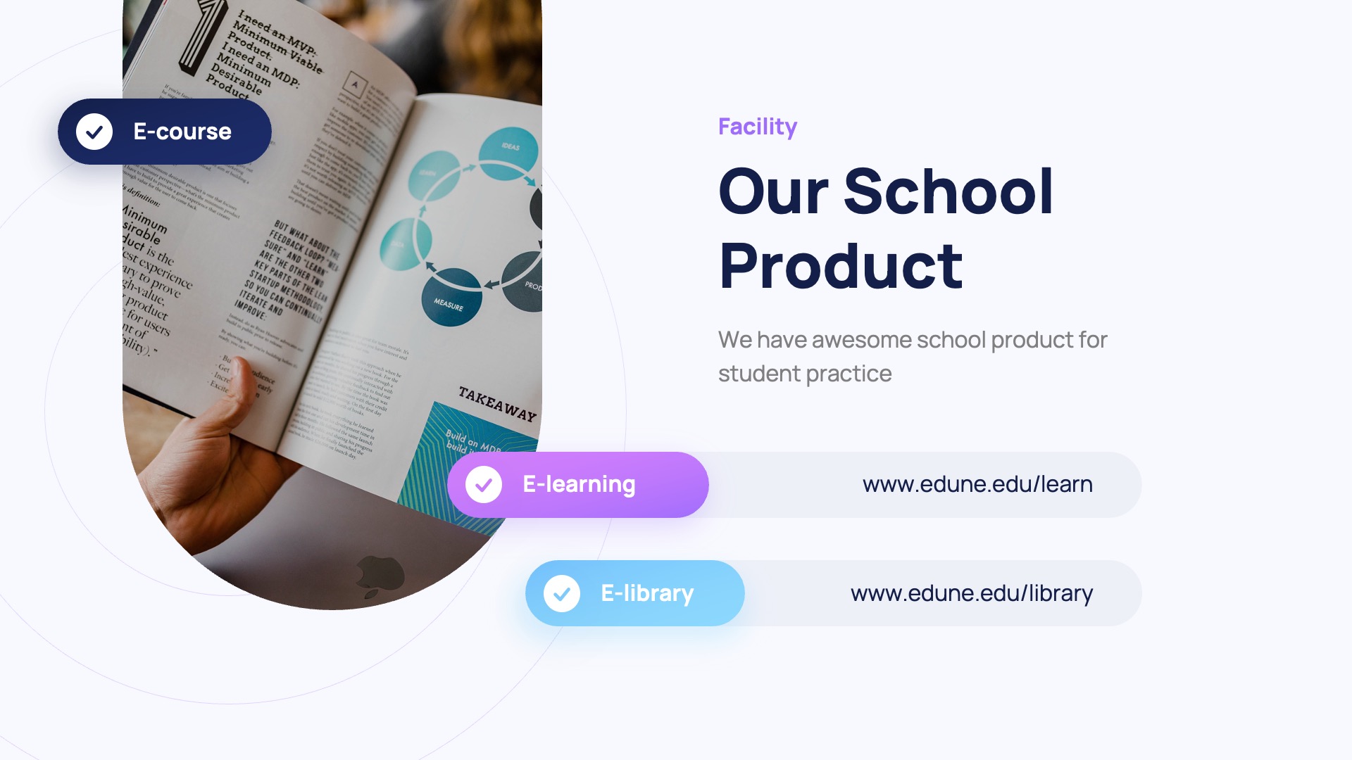 Edune School & Education Keynote Template, Presentation Templates