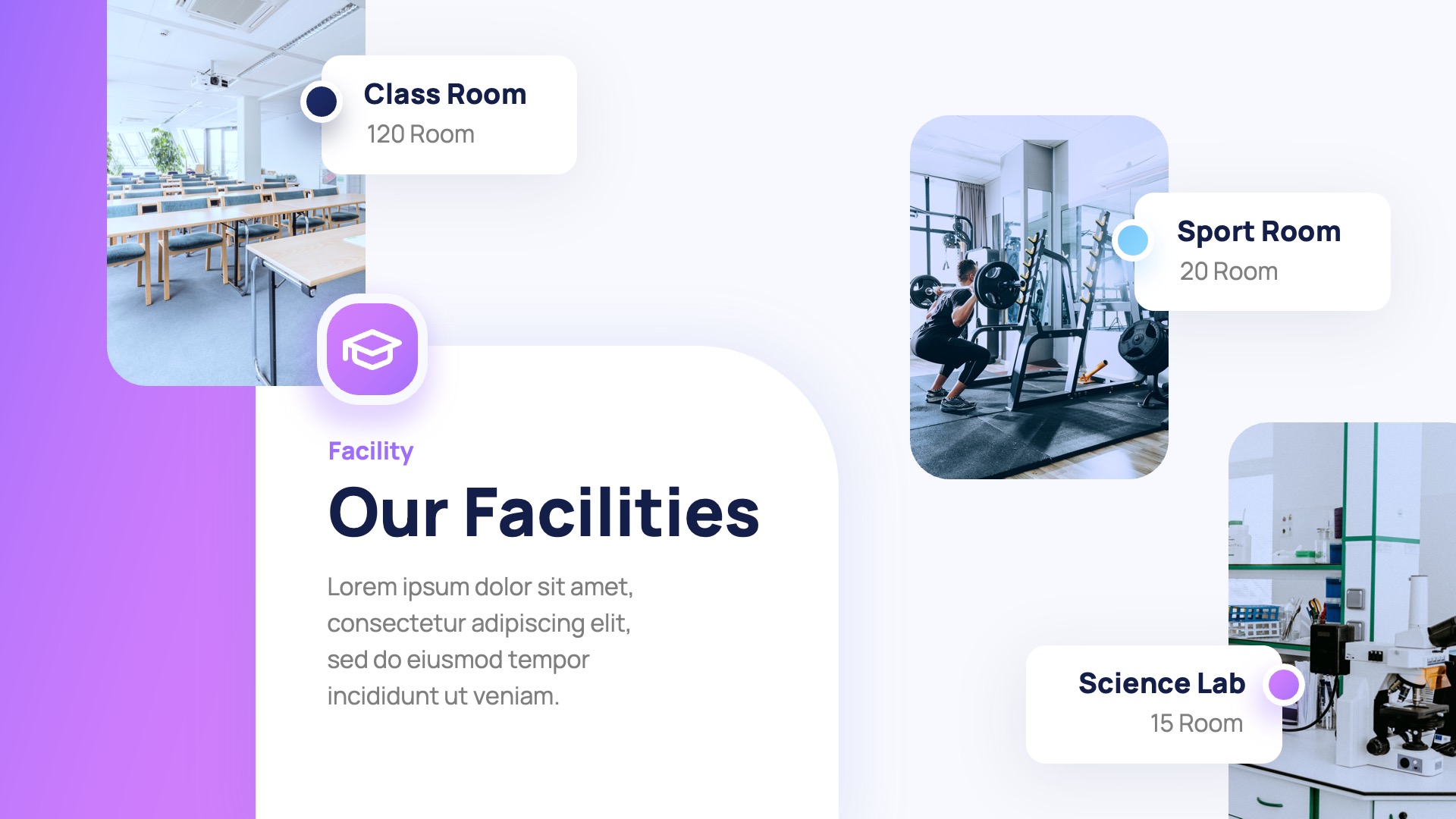 Edune School & Education Keynote Template, Presentation Templates