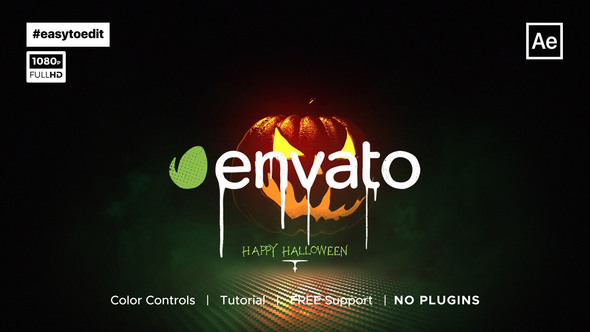 Halloween Logo Opener