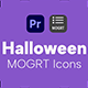 Halloween Icons For Premiere Pro - VideoHive Item for Sale