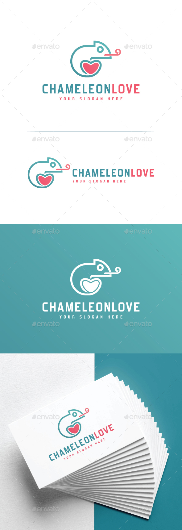 Chameleon Love Logo