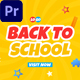 Back To School Promo Opener |MOGRT| - VideoHive Item for Sale