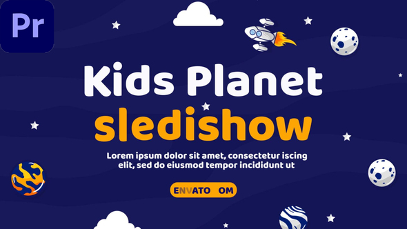 Kids Planet Slideshow |MOGRT|