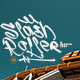 Slash Roller - A Graffiti Font