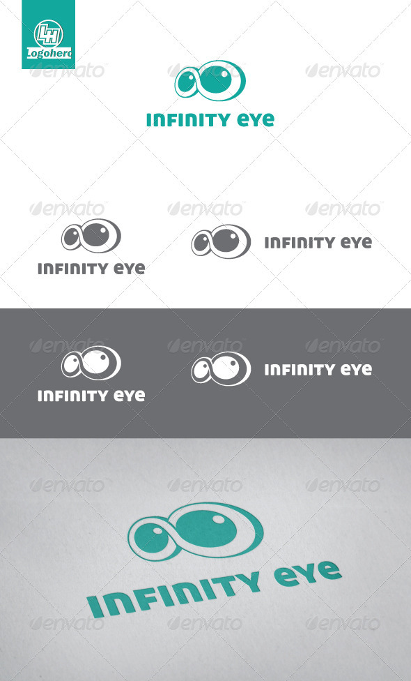 Infinity Eye Logo Template - Symbols Logo Templates
