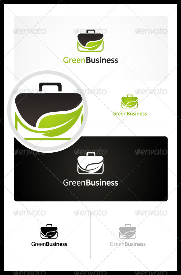Green Business - Symbols Logo Templates