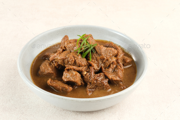 Daging Kelem is a traditional food from Central Java, Indonesia Stock ...