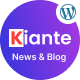 Kiante - News Magazine Blog Modern WordPress Theme