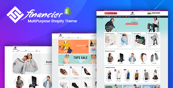 Financier - Multipurpose Responsive Shopify Theme by themetidy ...