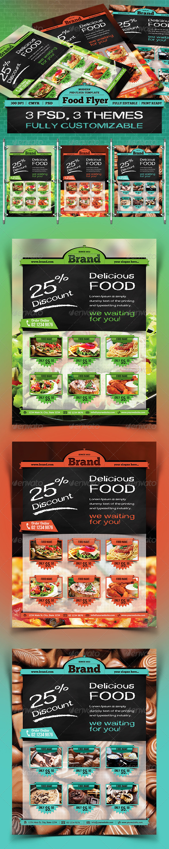 Food Flyer - Restaurant Flyers