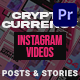Cryptocurrency Promotion Instagram Mogrt - VideoHive Item for Sale