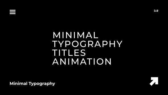Typography Titles 3.0 | After Effects