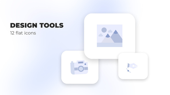 Design Tools - Flat Icons