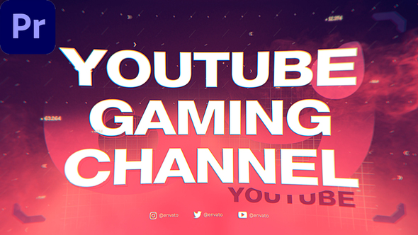 YouTube Gaming Channel Opener |MOGRT|