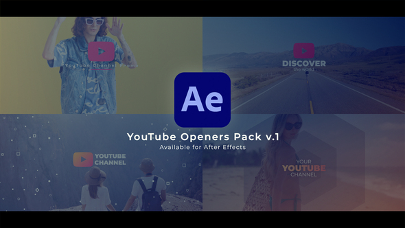 YouTube Openers, After Effects Project Files | VideoHive