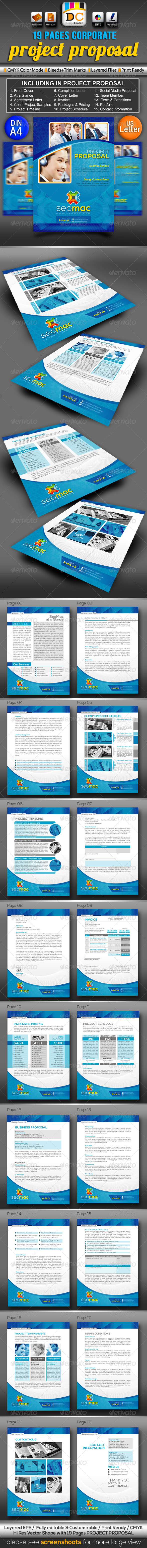 SeoMac Business/Project Proposal - Proposals & Invoices Stationery