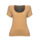 striped yellow t-shirt on white - PhotoDune Item for Sale
