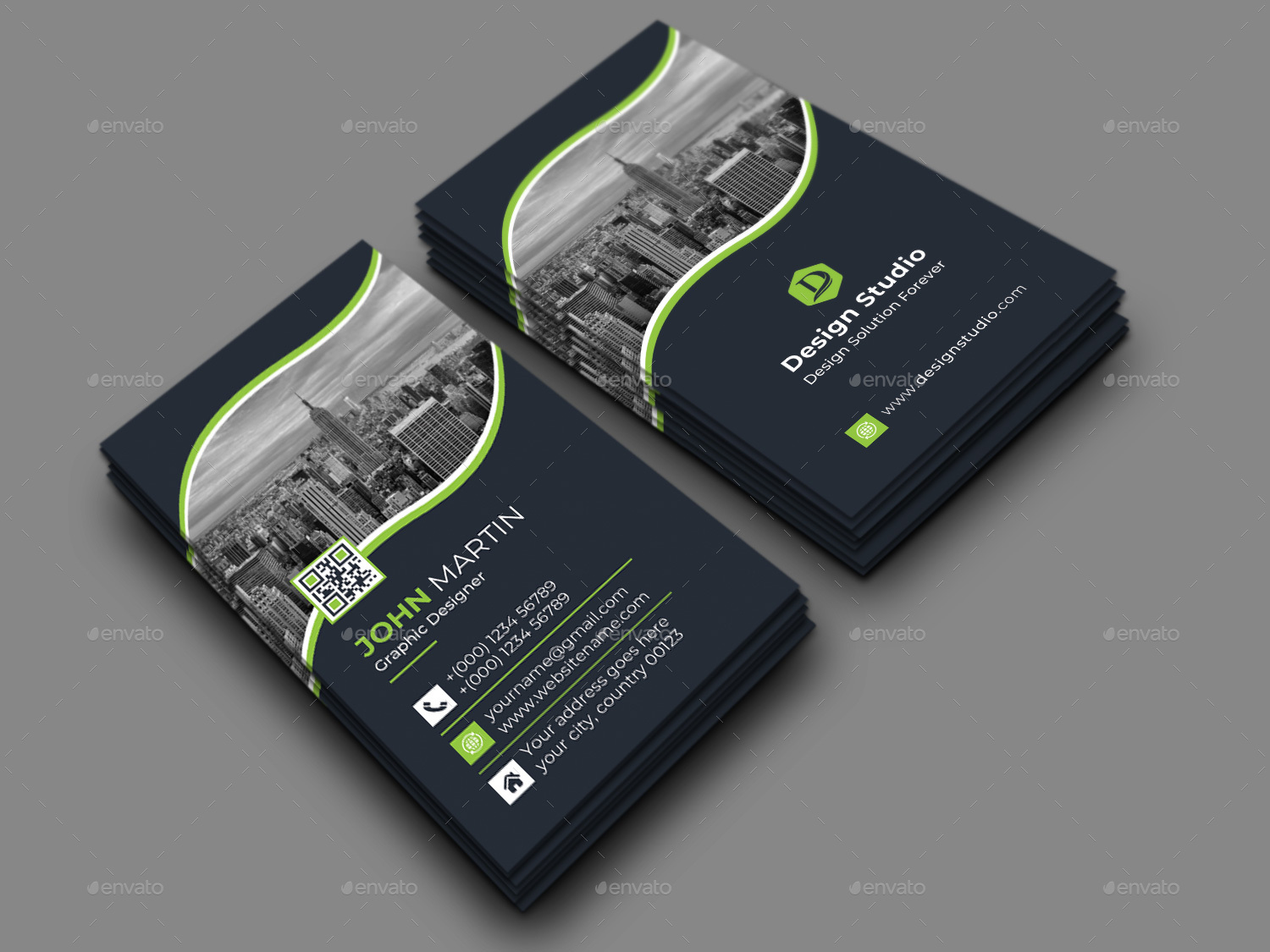 Corporate Business Card, Print Templates | GraphicRiver