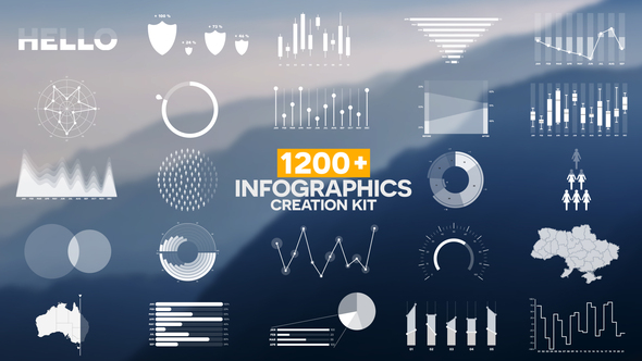 1200+ Infographics Pack