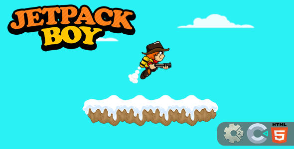 Jetpack Boy - Construct 2/3 Game