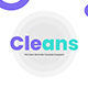 Cleans- Pitch Deck Minimalist Powerpoint Template
