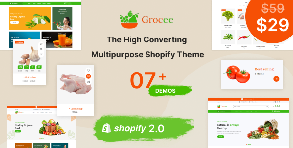 Grocee – Multipurpose Shopify Theme OS 2.0