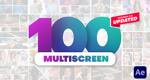 Multiscreen Pack & Kids | After Effects Templates