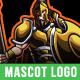 Ares God Mascot Logo Design