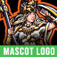 Athena Goddess Mascot Logo Design