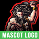 Hephaestus God Mascot Logo Design
