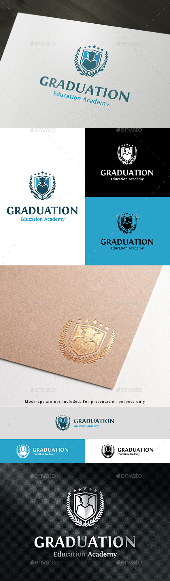 Graduation Academy or University Logo