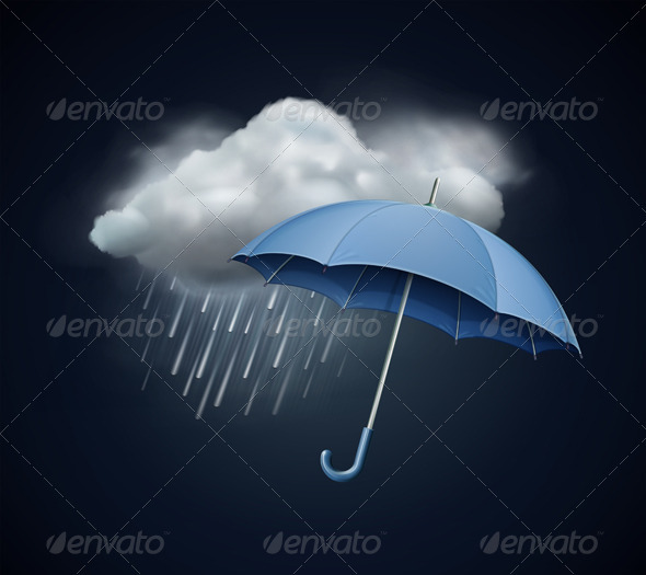 Heavy Fall Rain - Seasons Nature
