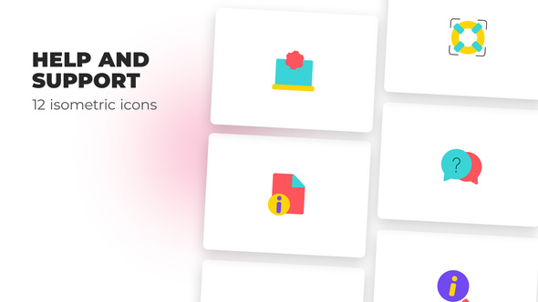 Help and Support - User Interface Icons