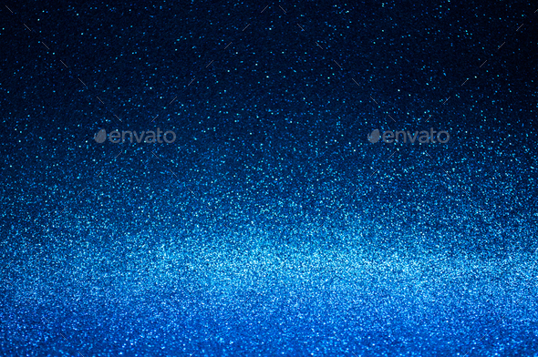 Navy blue abstract light background,dark blue bokeh shining Stock Photo