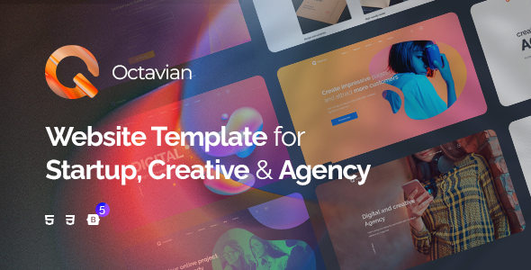 Beautiful Octavian - Multipurpose Creative HTML5 Template