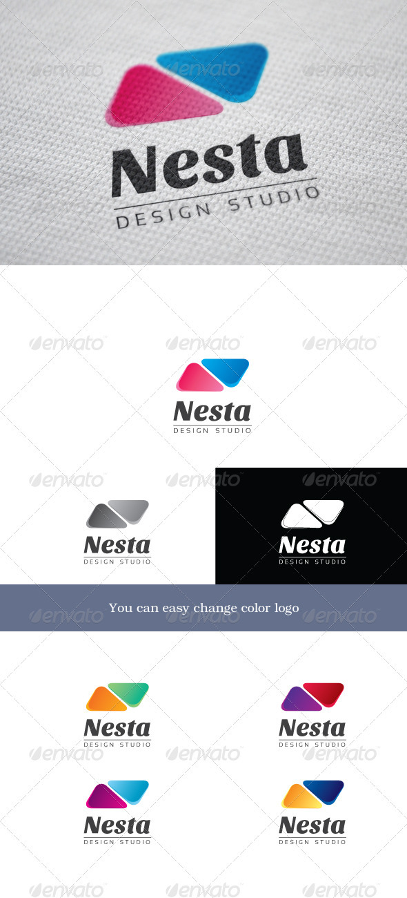 Nesta - Letters Logo Templates