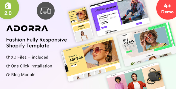 Adorra – Multipurpose Fashion Shopify 2.0 Theme