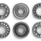 Set of different bakk and roller bearing isolated on white. - PhotoDune Item for Sale