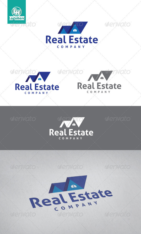Real Estate Logo Template - Buildings Logo Templates