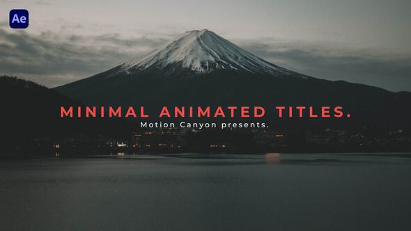 Minimal Animated Titles