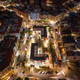 Night aerial view of Praça Center in Praia city in Santiago in Cape Verde Islands (Cabo Verde) - PhotoDune Item for Sale
