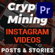 Cryptomining Instagram Promotion Mogrt - VideoHive Item for Sale