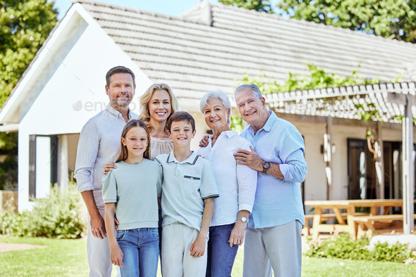 ours-is-a-close-knit-family-shot-of-a-multi-generational-family