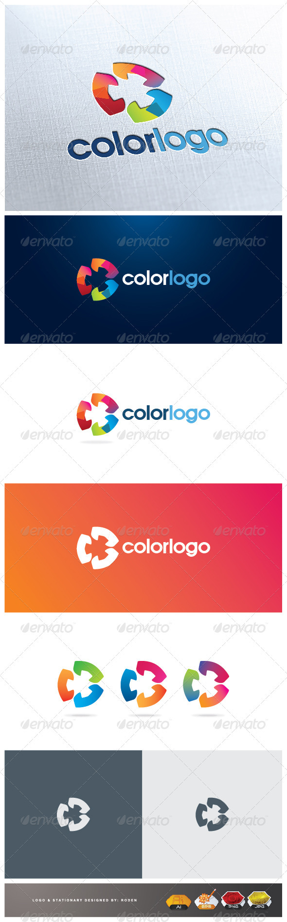 Colorful Logo - Abstract Logo Templates