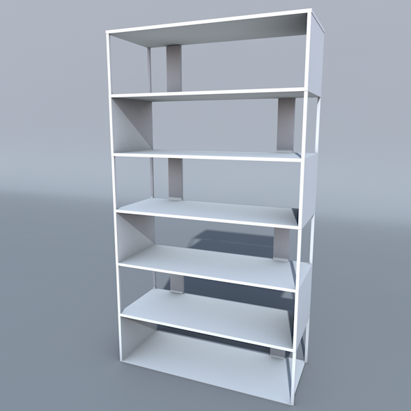 Modern Bookcase by nahar3d | 3DOcean